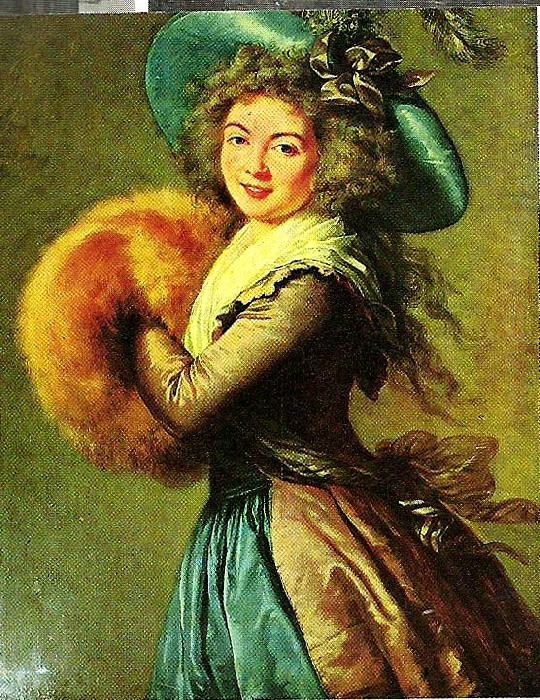 Elizabeth Louise Vigee Le Brun madame mole raymond china oil painting image